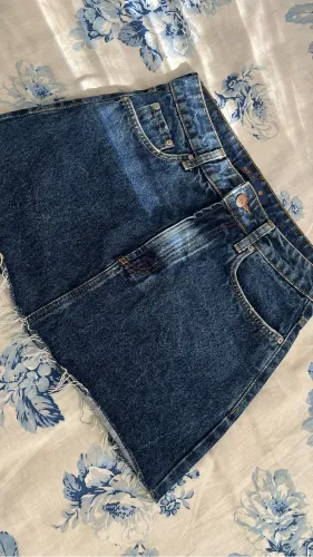 Saia jeans
