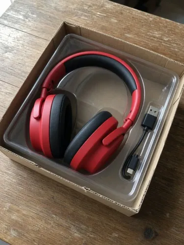 Fone de Ouvido Bluetooth Tune 510 Vermelho Headphone Novo