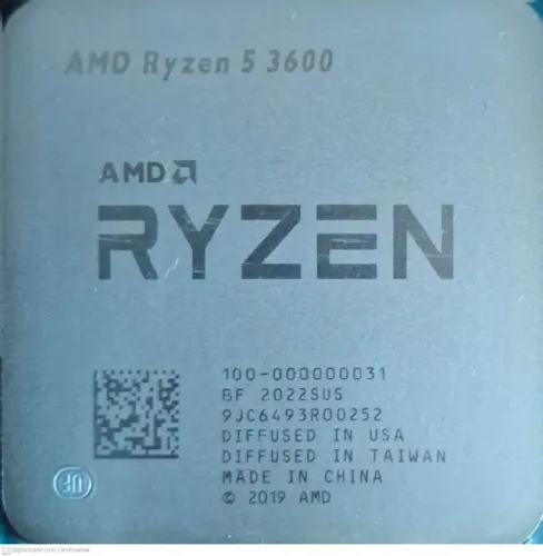 PROCESSADOR AMD  RYZEN 5 3600