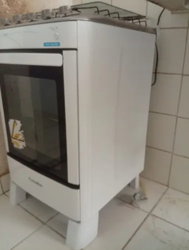 Fogão 4 bocas  esmalte elétrico Ágata 