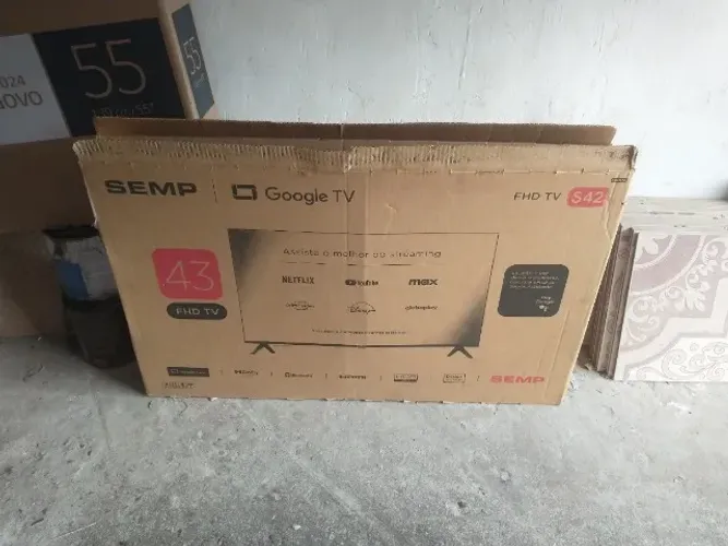 Caixa para Tv 43