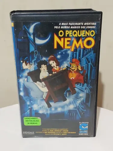 Vhs filme o pequeno Nemo (dublado)
