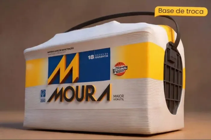 Bateria moura original nova 60 ah