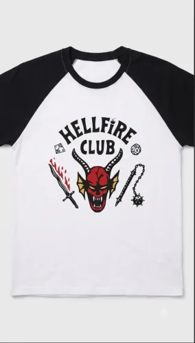 blusa hellfire club stranger things unissex g