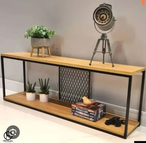 Rack para sala estilo industrial 