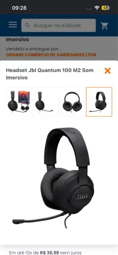 Fone original JBL