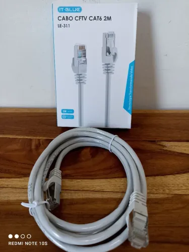 Cabos de rede RJ45 Cat6 com 3mts-5mts-10mts-15mts-20mts-30mts / SUPER PROMOÇÃO 