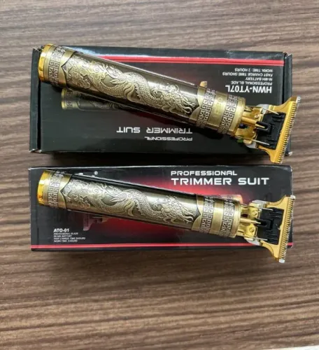 Maquina Dragão de Cortar Cabelo Recarregavel Maquina 110/220v Potência: 3w