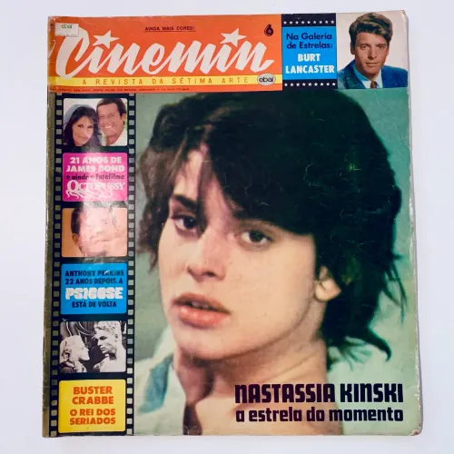 Revista Cinemin 06 - 1983 - Ebal - Nastassia Kinski, James Bond etc.