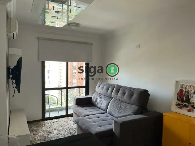 Apartamento Mobiliado para alugar na Vila Olímpia com 01 quarto 01 vaga
