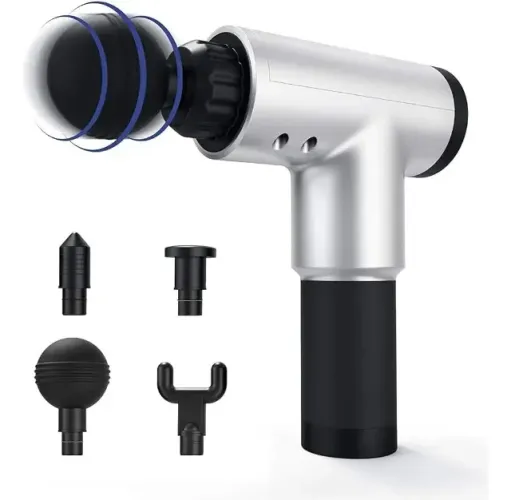 Massageador Muscular Lelong LE-784 6 Níveis E Corporal Portátil Cor Preto