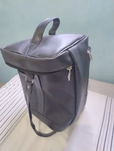 Bolsa para Colocar Vinho, Bebidas Garrafas Anti Vazamento - Grande - Cor preta