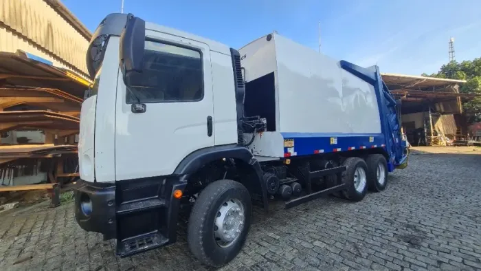 Caminhão compactador usimeca 19m3