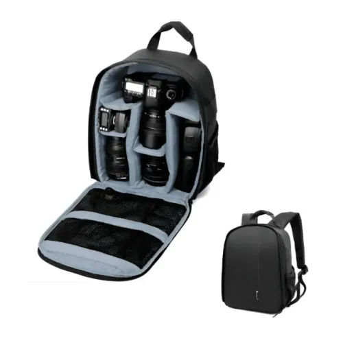 Mochila Organizadora para Fotógrafo e Câmera com Divisória de Objetos