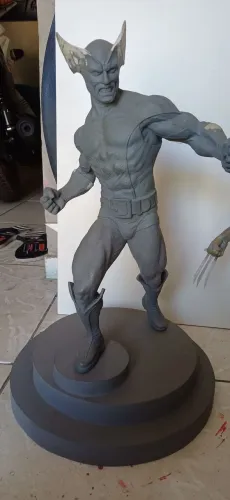Wolverine comics resina