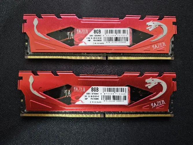 Memoria RAM DDR4 3200MHZ 16GB 2x8GB Jazer CL18