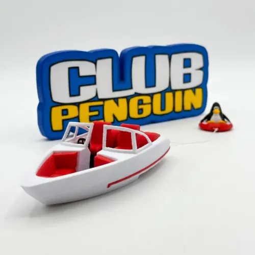 Barco Club Penguin - Minigame Hydro Hopper