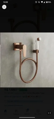 Ducha higiênica Deca Gold