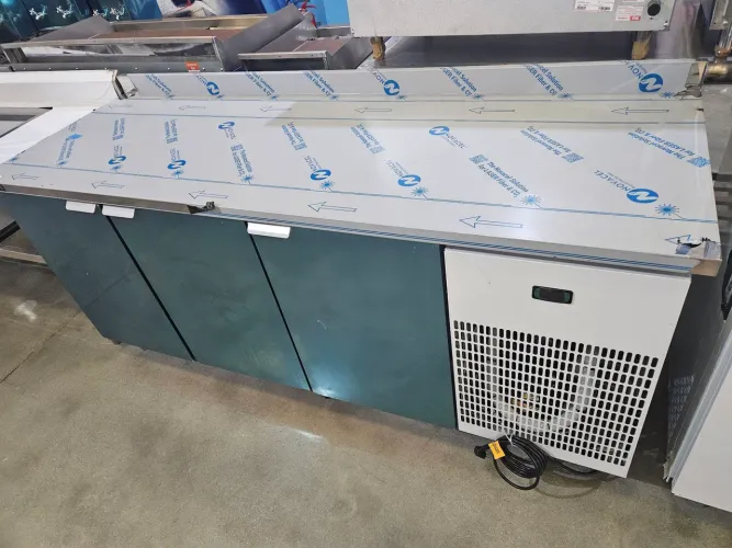 balcão refrigerado de inox 2 metros - a pronta entrega