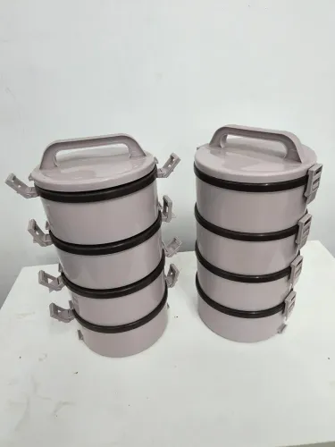 Marmita térmica com 4 peças 