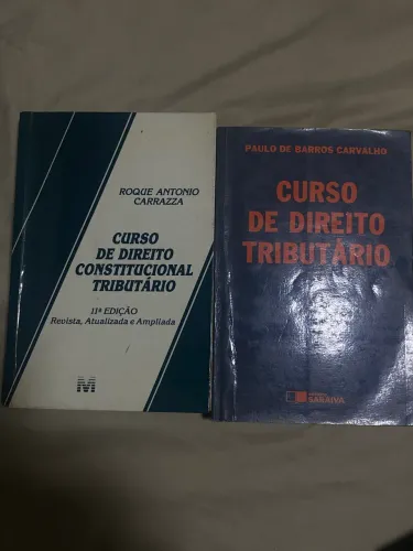 Livros direito tributário 