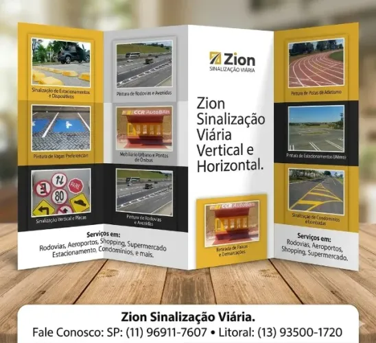 Zion Sinalização Viaria Horizontal e Vertical