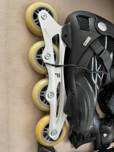 Kit completo Patins Fila Inline + Proteções + Capacete - 2 pares