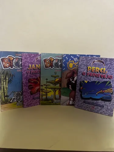 Lote com 5 livros 