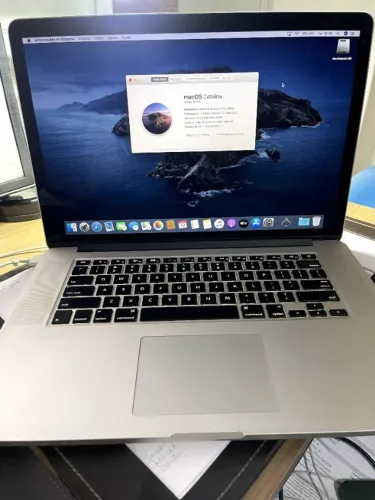 Macbook Pro Retina 15" sem detalhes! Bateria Nova apenas 70 ciclos