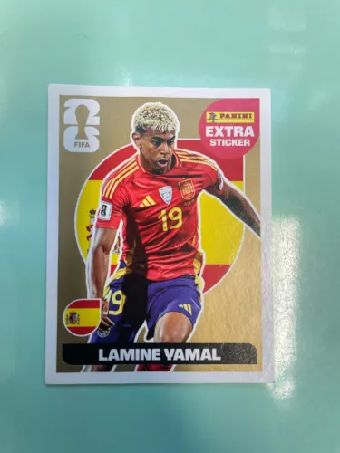 Legend dourada Lamine Yamal