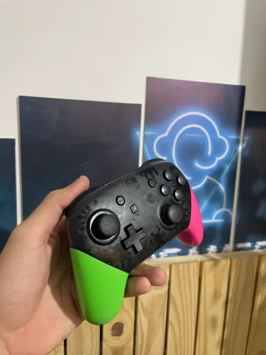 Nintendo Switch Pro Controller Splatoon 2 Original