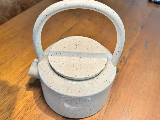 Chaleira de cerâmica 