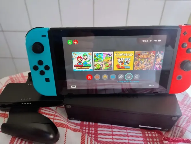 Nintendo Switch desbloqueado SD 512GB
