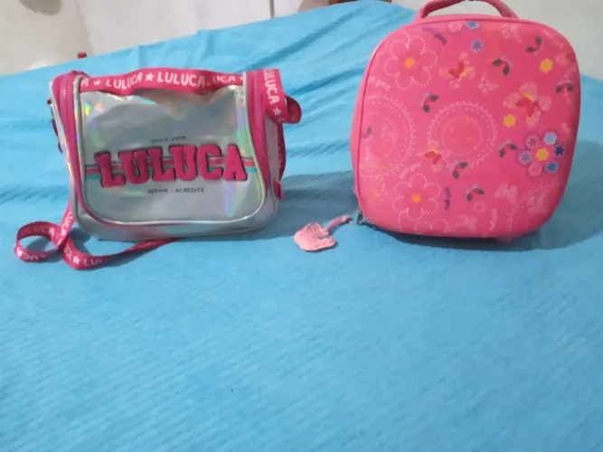 Kit lancheira infantil menina