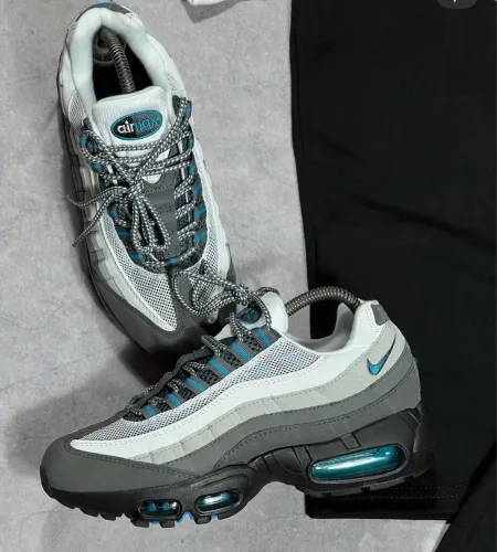 Tênis Air max 95 azul e cinza 38 ao 43