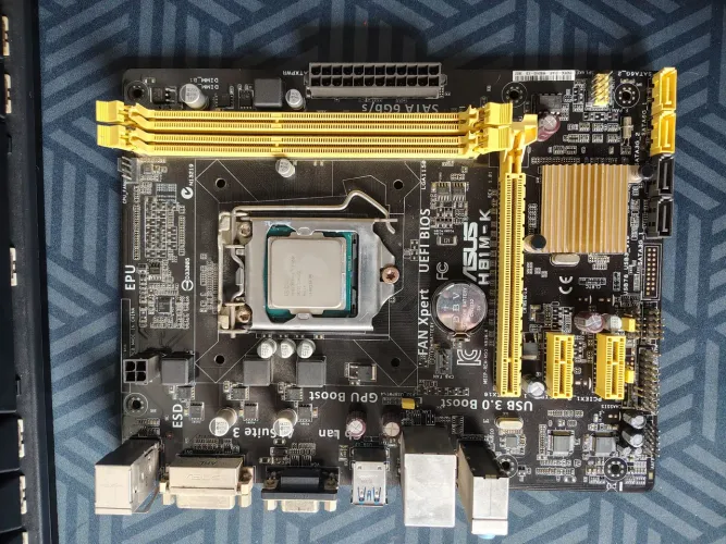 Kit I5 4590+Placa mãe H81M+ 2 pente de Memória 4GB DDR3