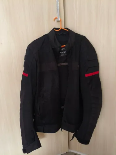 Jaqueta masculina de moto