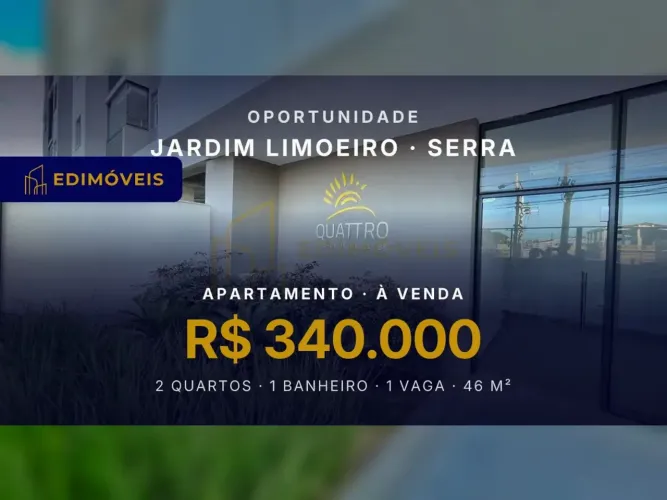Jardim Limoeiro: Apartamento 2 quartos com vaga no subsolo, pronto para morar!