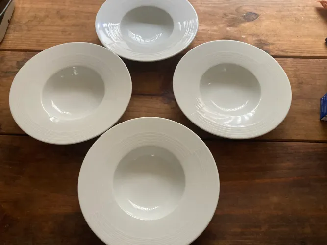 Conjunto de pratos pra risoto 