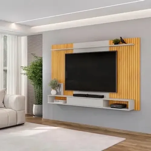 Painel Ripado para TV?s 70 pol. Entrega e Montagem Grátis