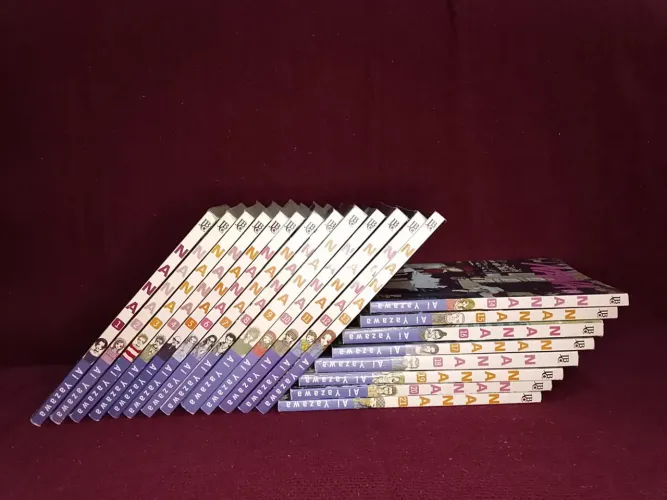 NANA, COLEÇÃO COMPLETA, 21 VOLUMES