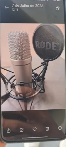 Microfone rode nt1a