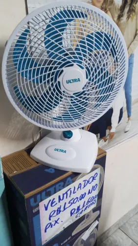 Ventilador novo ultra muito bom. Mesma linha da mondial. Tenho 3 pecas