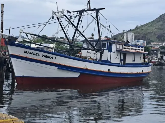 Barco Arrastão de Camarão Manoel Viera I com documentação OK com licença de Camarão