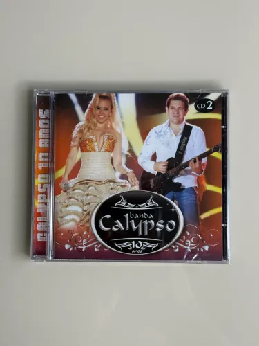 CD 2 - Banda Calypso 10 Anos - NOVO, LACRADO 