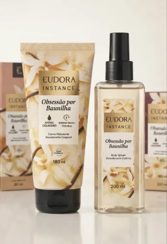 Hidratante corporal e body splash Eudora