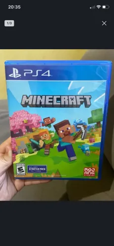 Minecraft PS4 Mídia Física Original em Ótimo Estado