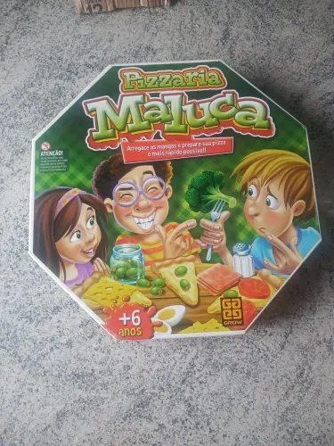 Jogo de Tabuleiro Pizzaria Maluca Grow