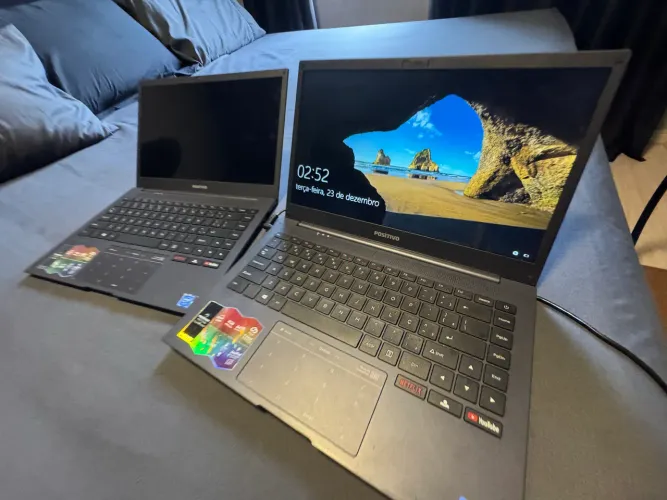 2 Notebooks positivo Intel Quad-core