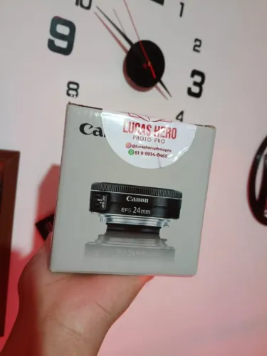 LENTE 24MM EF CANON NOVA
